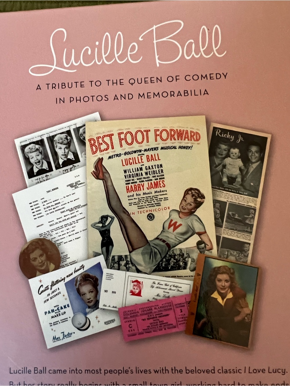 Lucille Ball Treasures: Featuring Memorabilia and Photos by Cindy De La Hoz - Picture 4 of 7